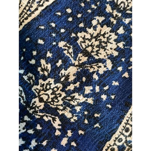 J.Crew Paisley Print Royal Blue Bermuda Shorts size 4 - Picture 4 of 6